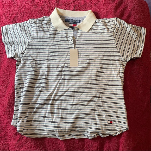tommy hilfiger striped polo shirt - Picture 3 of 6